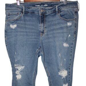 Old Navy | Rockstar Super Skinny | Mid-Rise | 18 Petite